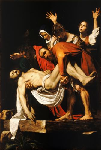 The Entombment of Christ by Caravaggio, c. 1603–1604