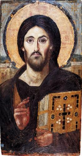 Christ Pantocrator by Anonymous Byzantine, c. 550