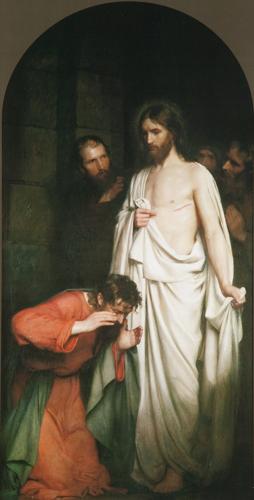 Doubting Thomas by Carl Bloch, 1881