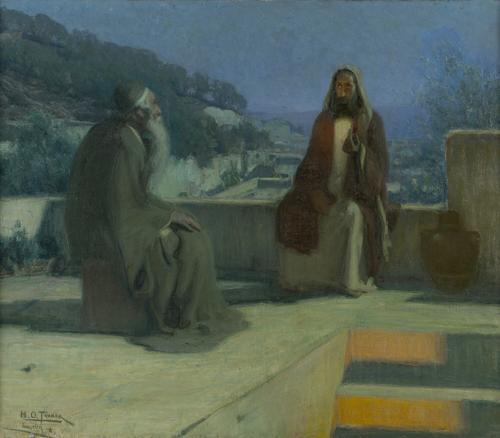 Nicodemus Coming to Christ by Henry Ossawa Tanner, 1899