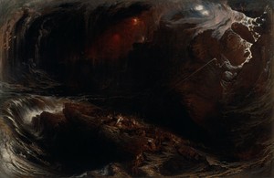 The Deluge by John Martin, 1834
