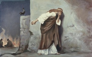 Peter's Denial by Anton Robert Leinweber