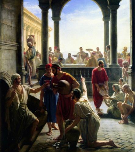 The Wedding at Cana by Carl Bloch, 1869