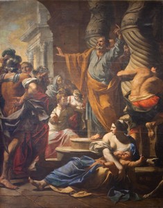 Saint Peter Preaching in Jerusalem by Charles Poerson