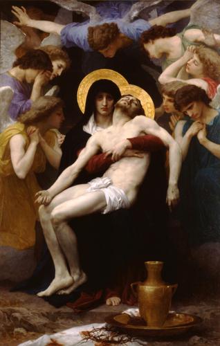 Pietà by William Bouguereau, 1876