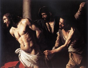 Christ at the Column by Caravaggio, c. 1606–07