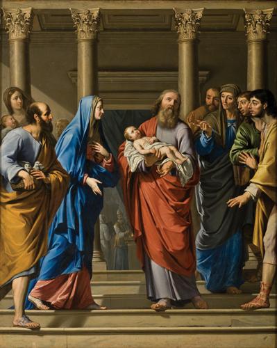 Presentation of Christ in the Temple by Philippe de Champaigne, c. 1648