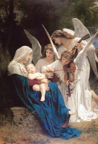 Song of the Angels by William Bouguereau, 1881