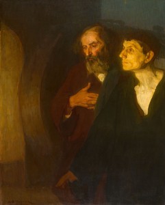 The Two Disciples at the Tomb by Henry Ossawa Tanner, c. 1906