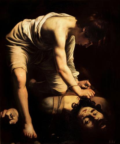 David and Goliath by Caravaggio, c. 1600