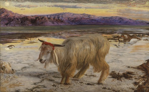 The Scapegoat by William Holman Hunt, 1854–56
