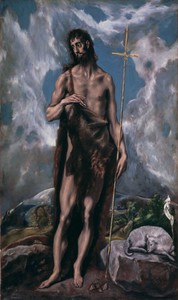 Saint John the Baptist by El Greco, c. 1600