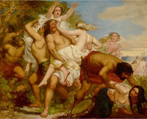 The Tribe of Benjamin Seizing the Daughters of Shiloh by John Everett Millais, 1847