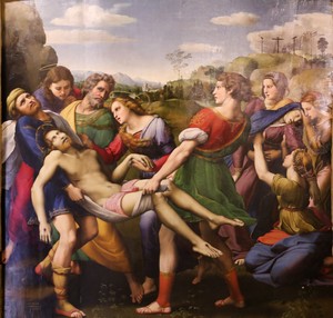Deposition (The Carrying of the Dead Christ to the Sepulchre) by Raphael, 1507