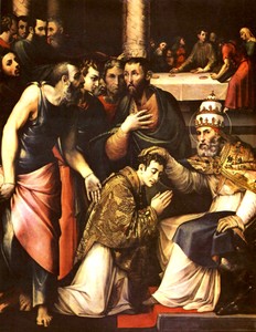 Saint Stephen Ordained as a Deacon by Onofre Falcó, 1555–1560
