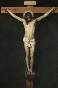 Christ Crucified (complete painting) by Diego Velázquez, about 1632