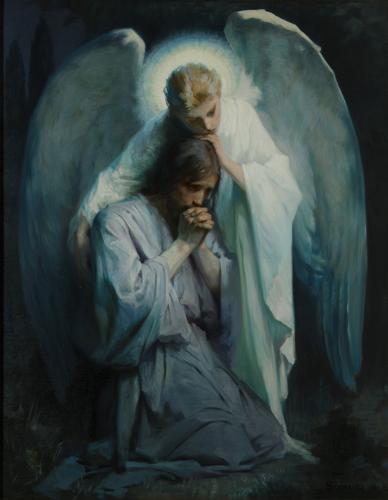 Agony in the Garden by Frans Schwartz, 1898