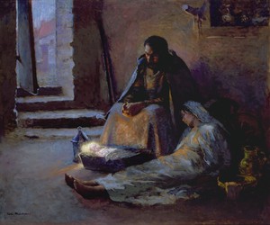 The Nativity by Gari Melchers, 1891