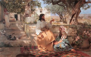 Christ in the House of Martha and Mary by Henryk Siemiradzki, 1886