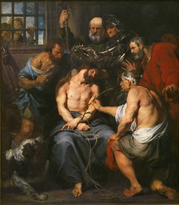 The Crowning with Thorns by Anthony van Dyck, 1618–1620