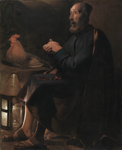 Saint Peter Repentant by Georges de La Tour, 1645