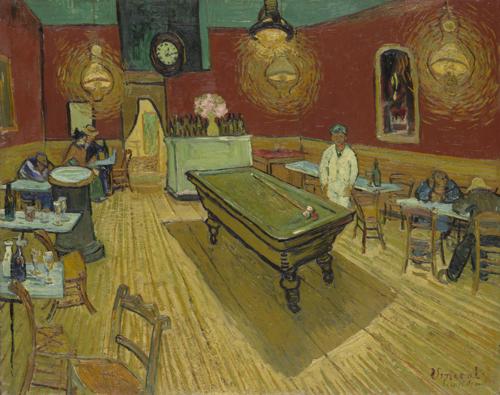 The Night Café by Vincent van Gogh, 1888
