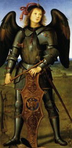 The Archangel Michael by Pietro Perugino, c. 1496–1500