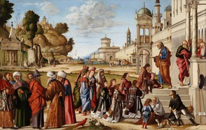 The Ordination of Saint Stephen by Vittore Carpaccio, 1511