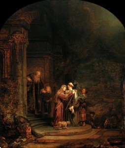 The Visitation by Rembrandt van Rijn, 1640