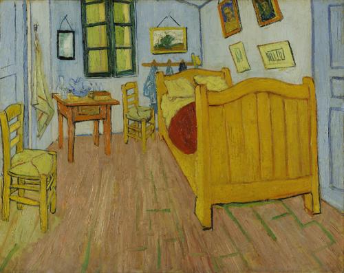 The Bedroom by Vincent van Gogh, 1888