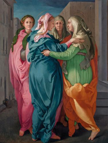 The Visitation by Jacopo Pontormo, c. 1528–1529