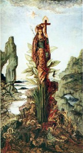 The Mystic Flower by Gustave Moreau, c. 1890