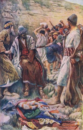 The Death of Stephen by Harold Copping, c. 1920s