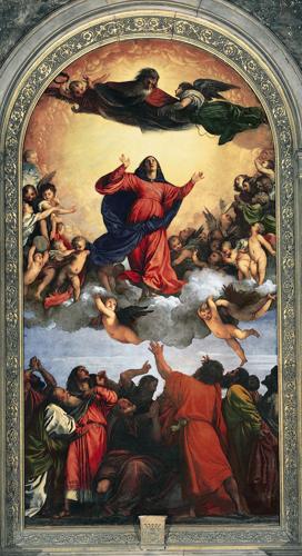 The Assumption of the Virgin by Titian, 1516–1518