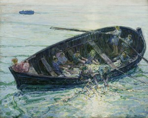 The Miraculous Haul of Fishes by Henry Ossawa Tanner, c. 1913–1914