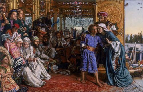 The Finding of the Saviour in the Temple by William Holman Hunt, 1854–1860