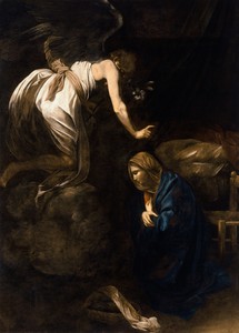 The Annunciation by Caravaggio, 1608–10