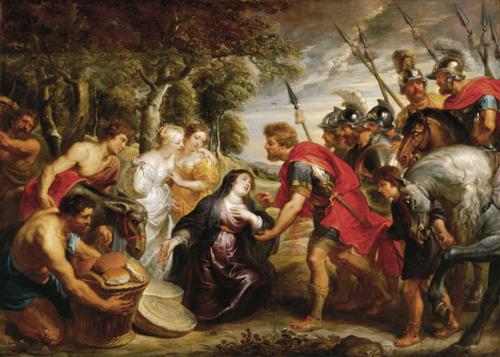 The Meeting of David and Abigail by Peter Paul Rubens, 1625–1628