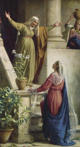 The Visitation by Carl Bloch, 1866