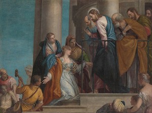 The Raising of the Youth of Nain by Paolo Veronese, c. 1565–1570