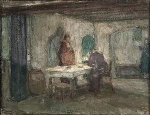 And He Disappeared out of Their Sight by Henry Ossawa Tanner, c. 1898