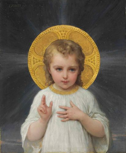 Jesus by Émile Munier, 1891