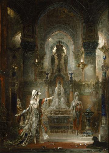 Salome Dancing before Herod by Gustave Moreau, 1874–1876