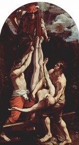 The Crucifixion of Saint Peter by Guido Reni