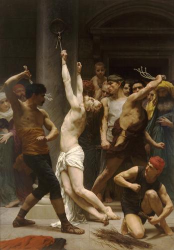 The Flagellation of Our Lord Jesus Christ by William Bouguereau, 1880