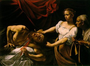 Judith Beheading Holofernes by Caravaggio, c. 1600