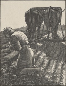 The Hidden Treasure by John Everett Millais, 1863 design; 1864 print