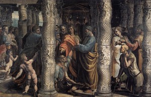 The Healing of the Lame Man by Raphael, c. 1515–1516