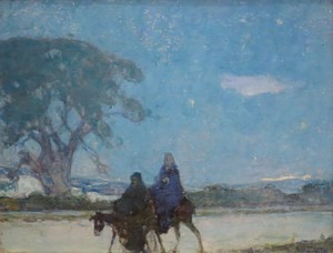 The Flight into Egypt by Henry Ossawa Tanner, c. 1907–1912