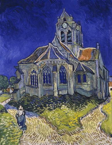 The Church at Auvers by Vincent van Gogh, 1890